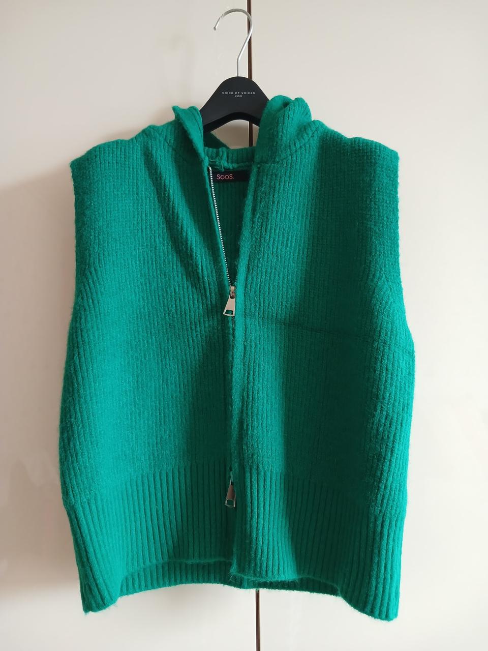 SOOS 후드 집업 조끼/미착용