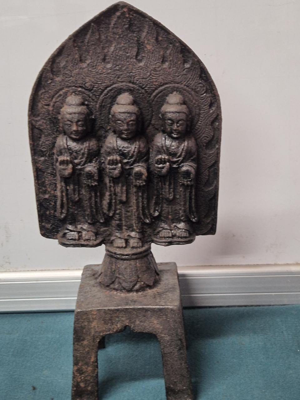 삼존불상(무쇠)