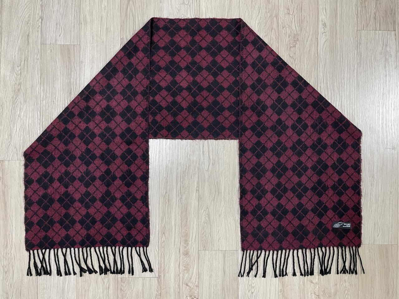 빔즈 아가일 체크 머플러(일본제)RRL&LVC&폴로