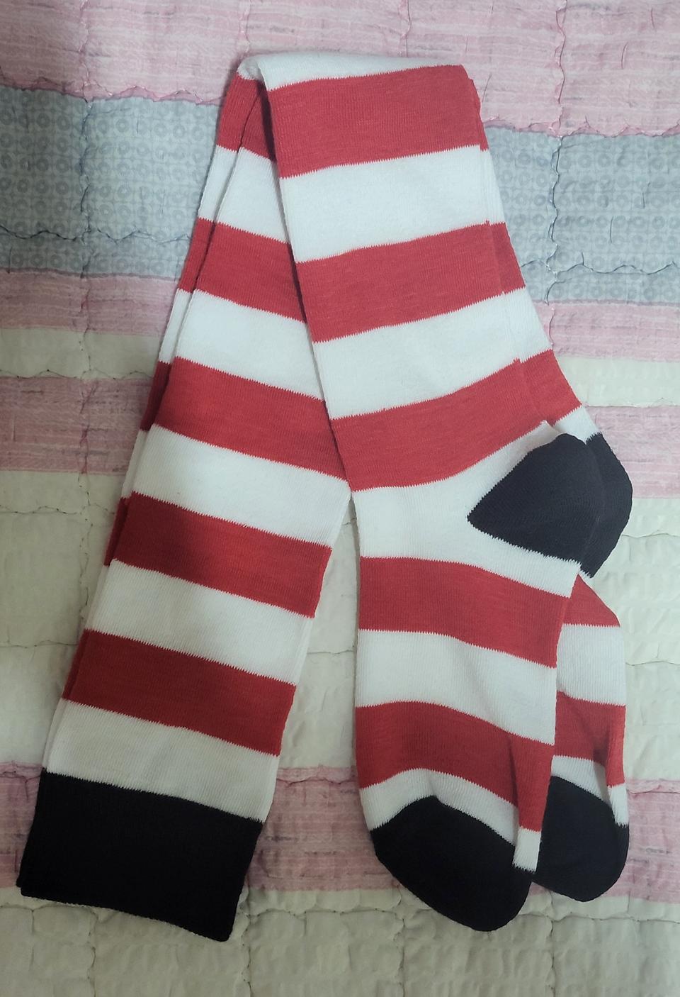 스트라이프 니삭스 레드(새상품)