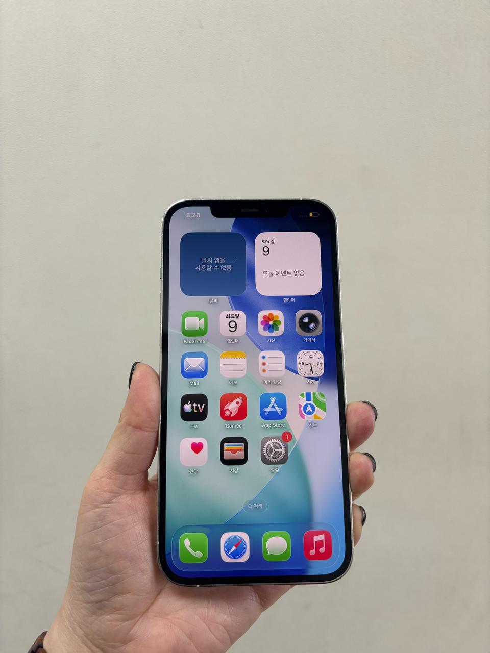 (부산중고폰) 아이폰12프로맥스 화이트 256기가 공기계 판매해요