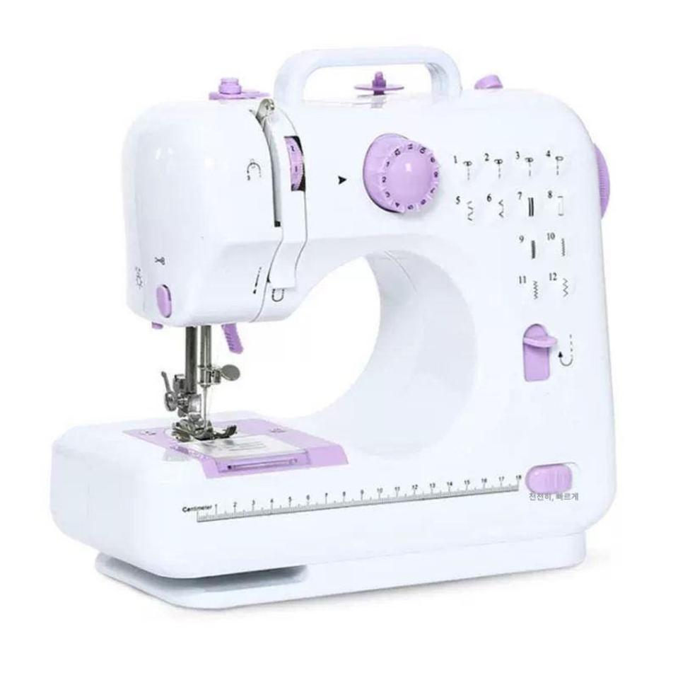 혼스 미니재봉틀 가정용 소형 미싱 셀프 재봉틀 재봉틀 세트
