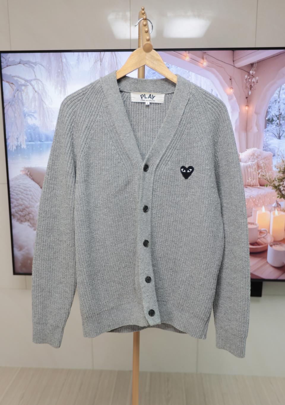 105도 입는다. 귀한 XL 사이즈 꼼데가르송