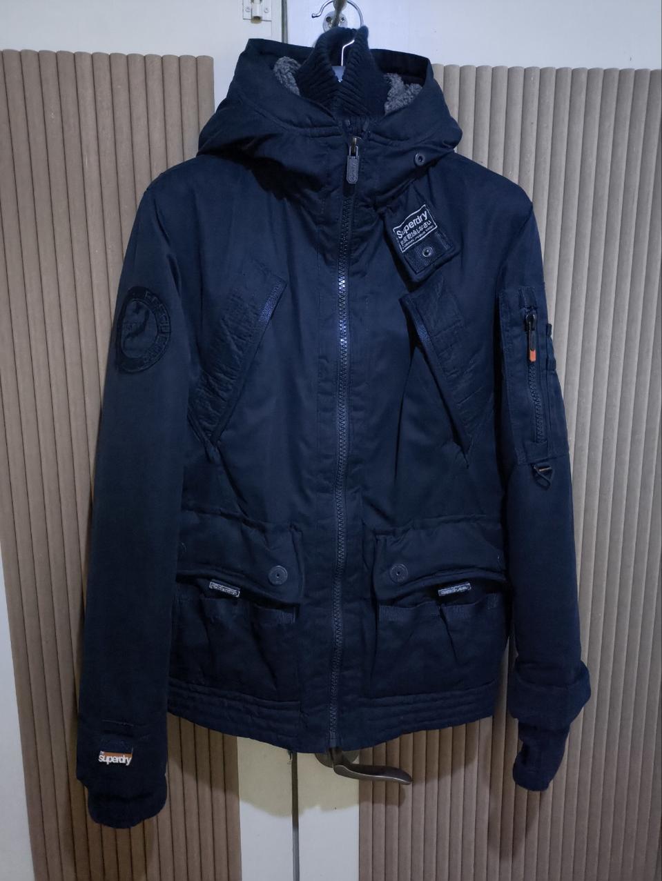 M 슈퍼드라이 이중지퍼 방한 파카 패딩