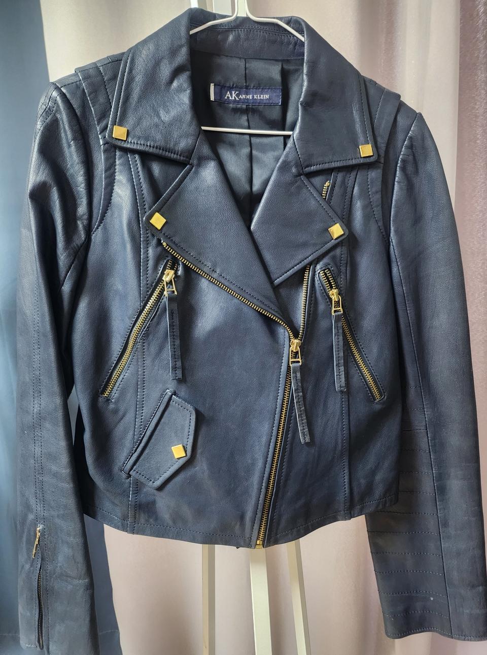 앤클라인 가죽자켓