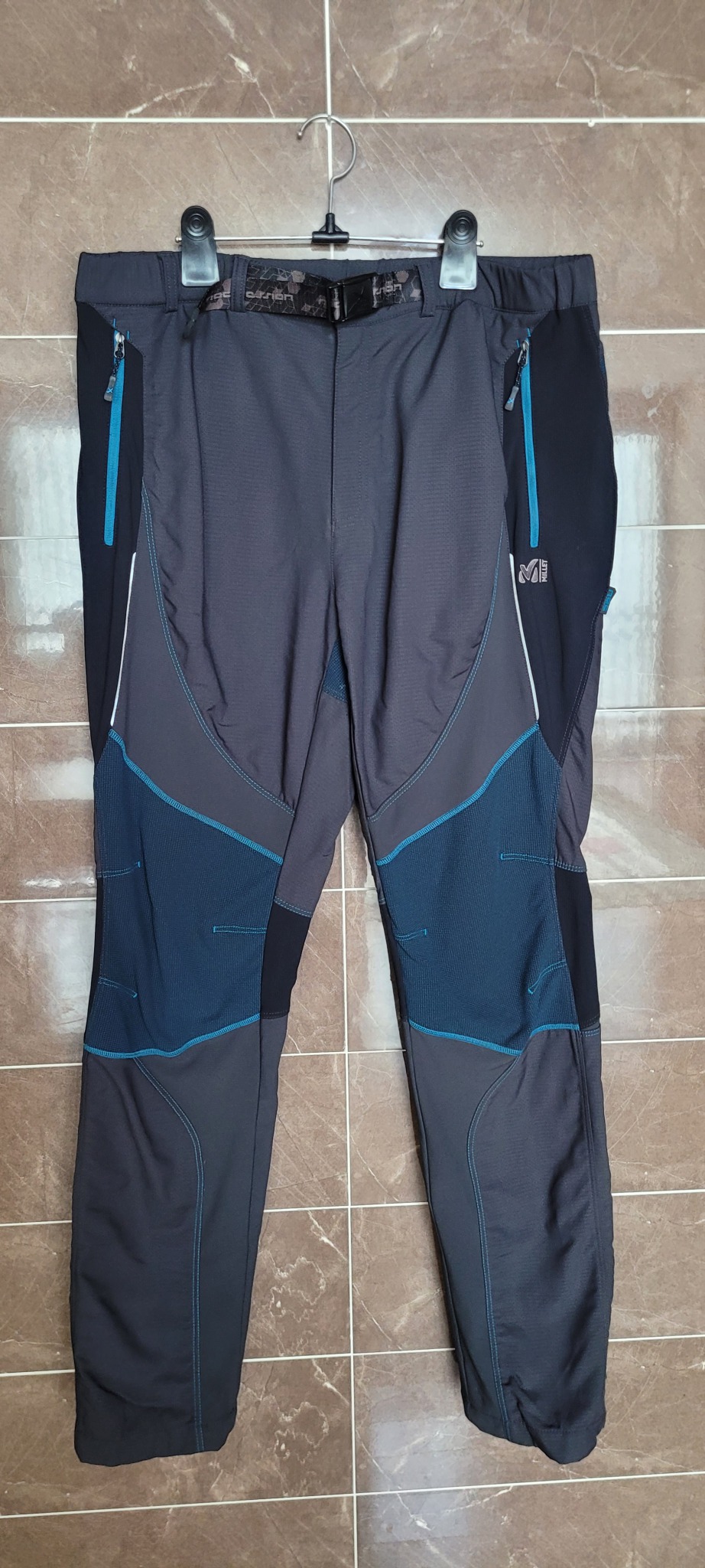 (남성35인치)밀레 기모 등산바지(벨트세트)