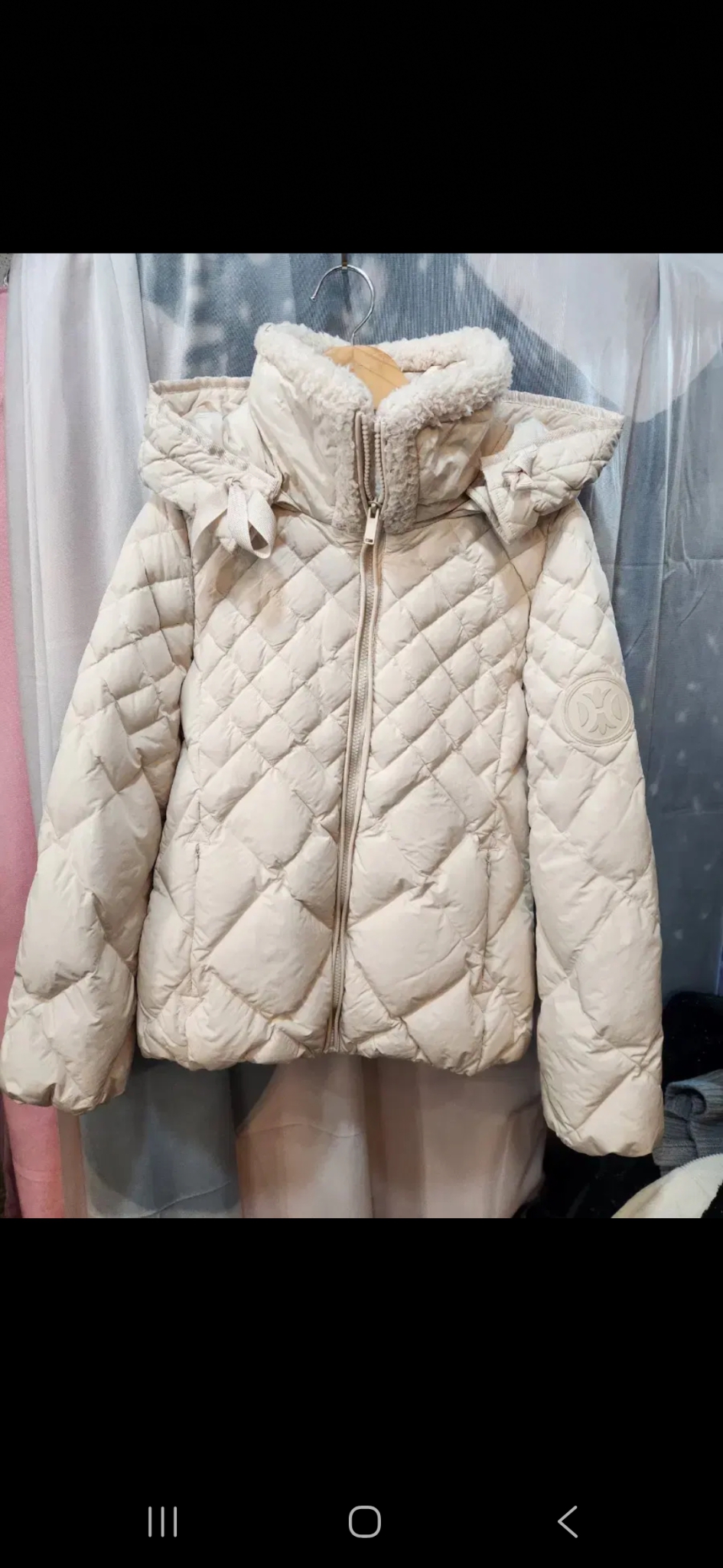 55)듀엘 덕다운 경량패딩