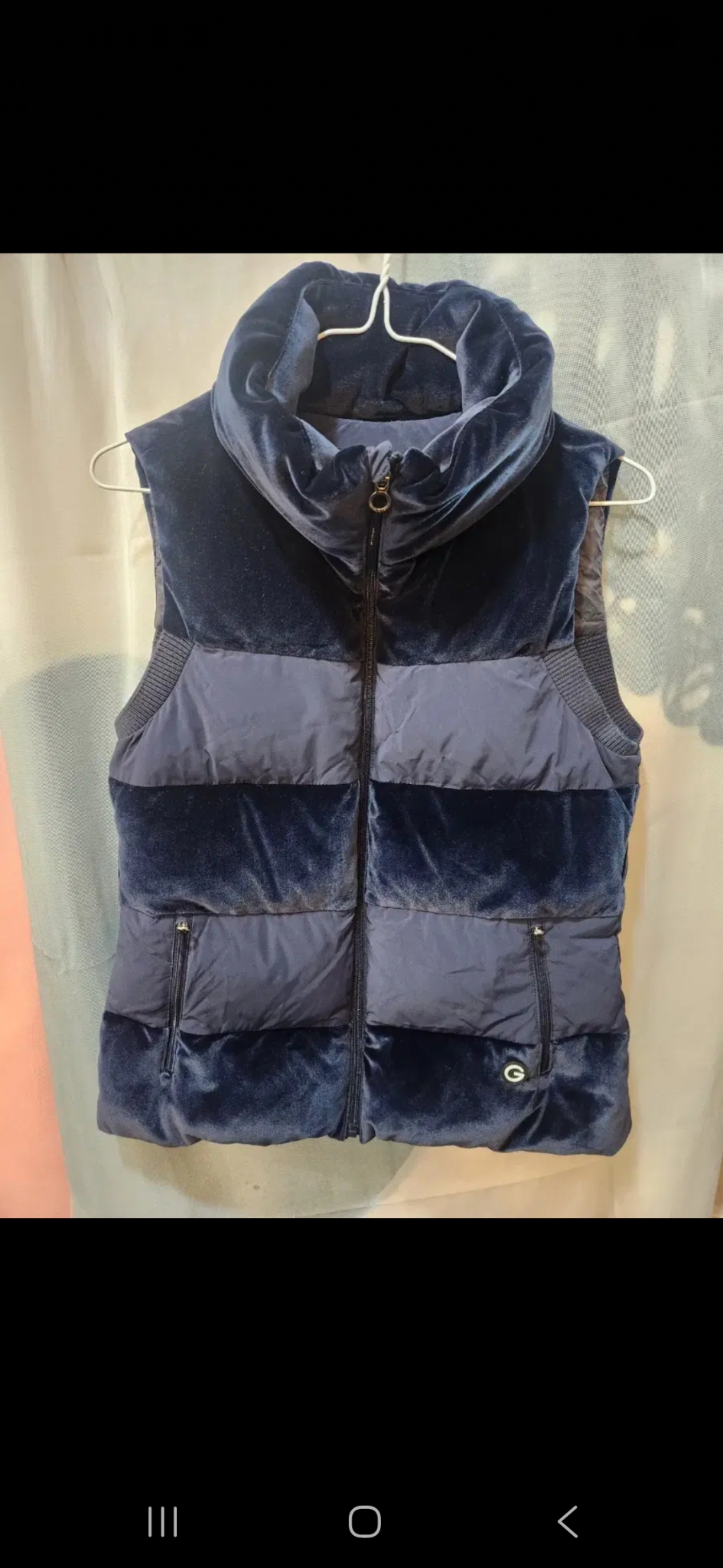 95)그린조이 구스 패딩 조끼 베스트