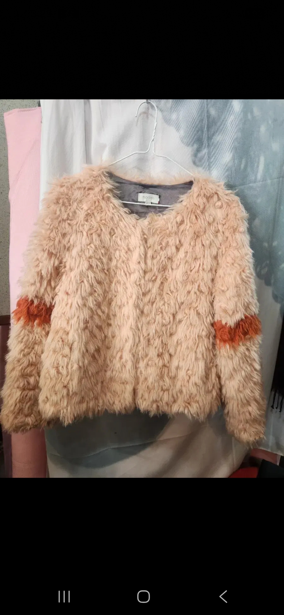 M)몰리올리 퍼 자켓