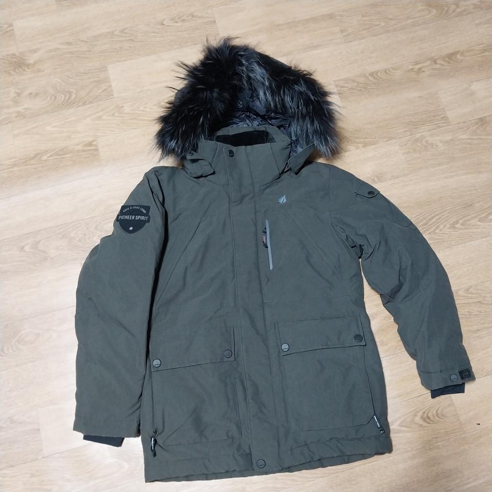 라푸마 거위털 패딩 점퍼 남성 슬림 95 사이쥬