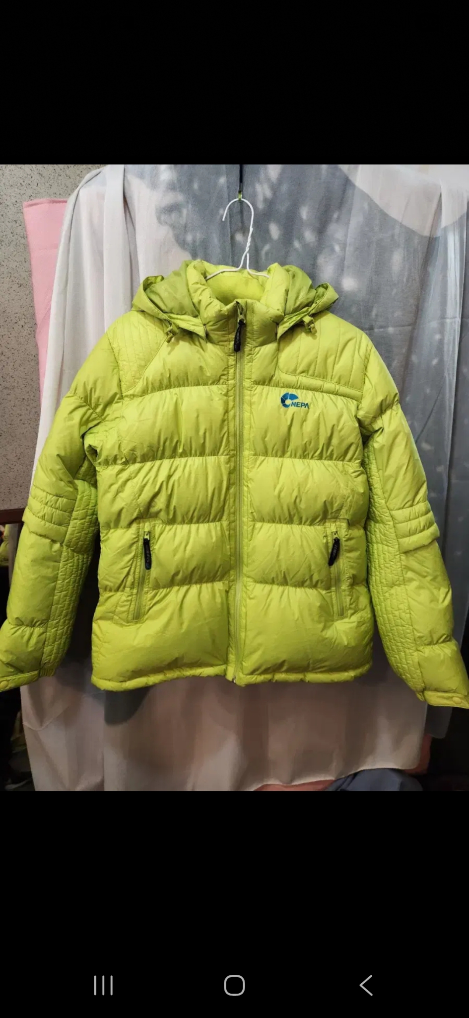 95)네파 여 구스 패딩 800