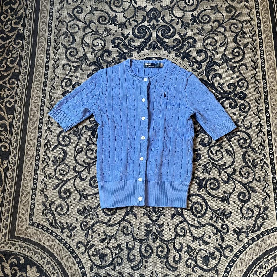 S 폴로 케이블 니트 가디건/W2346