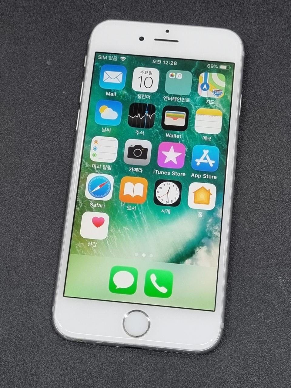 아이폰6 16GB 실버 배터리 84%