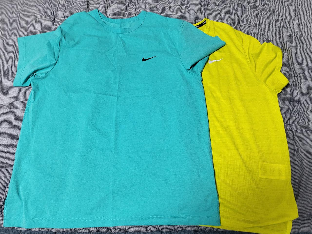 나이키 2xl-3xl (110-115) 기능성 반팔 이너웨어 트레이닝