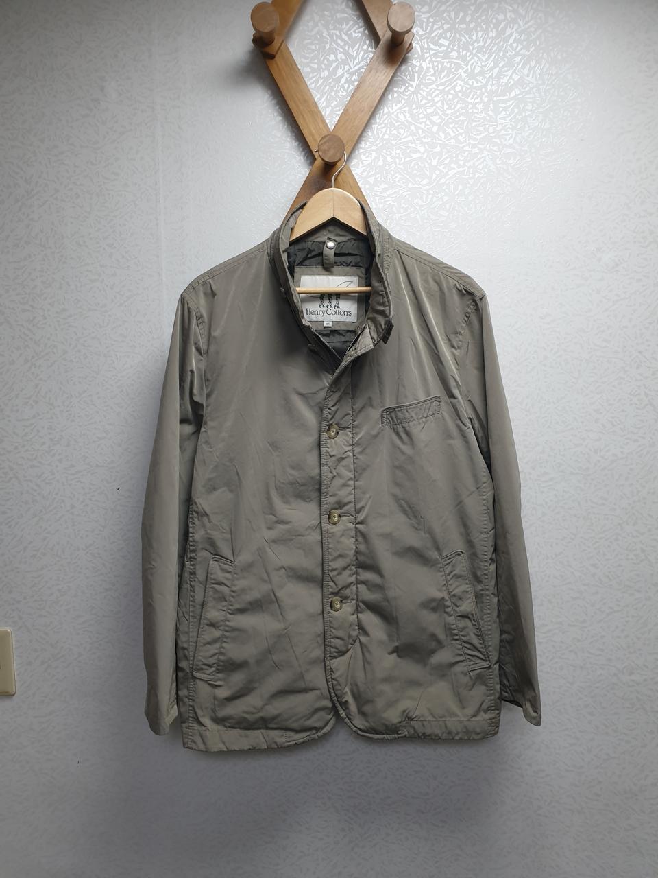 [남105] 코오롱 헨리코튼 자켓+구스경량패딩