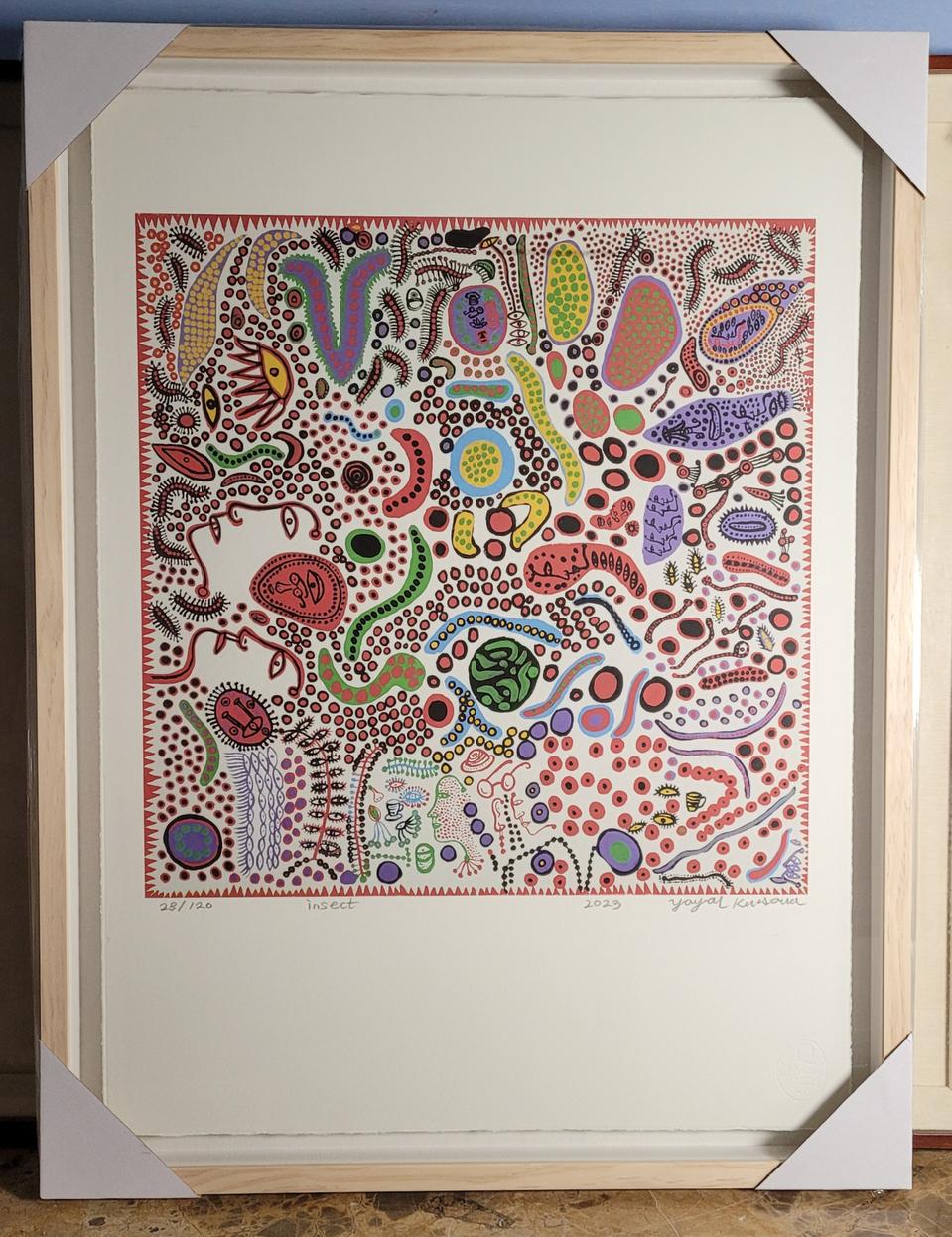 쿠사마야요이 그림액자 판화 에디션