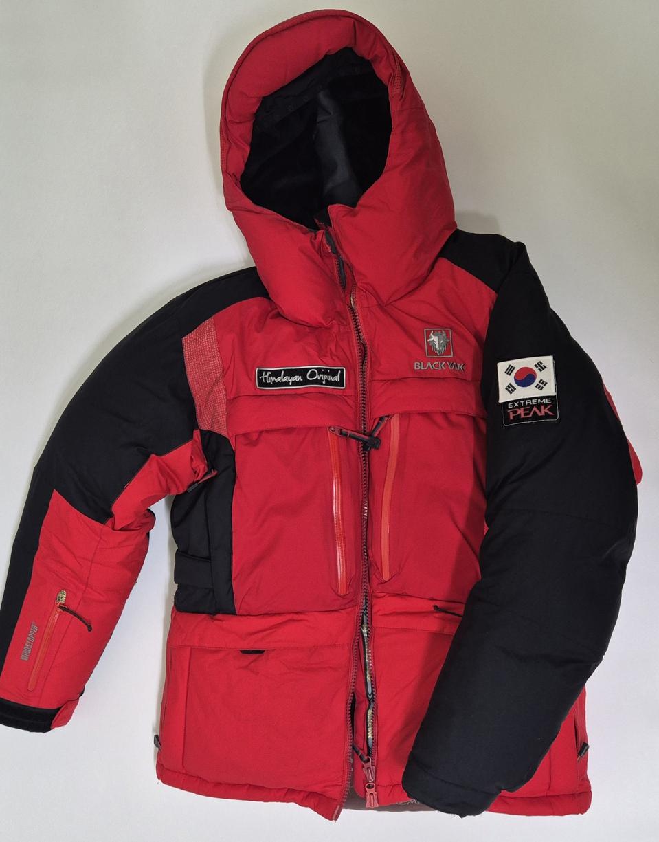 블랙야크 대장급 93:7 헝가리 헤비 구스다운 패딩 노스페이스 히말라야