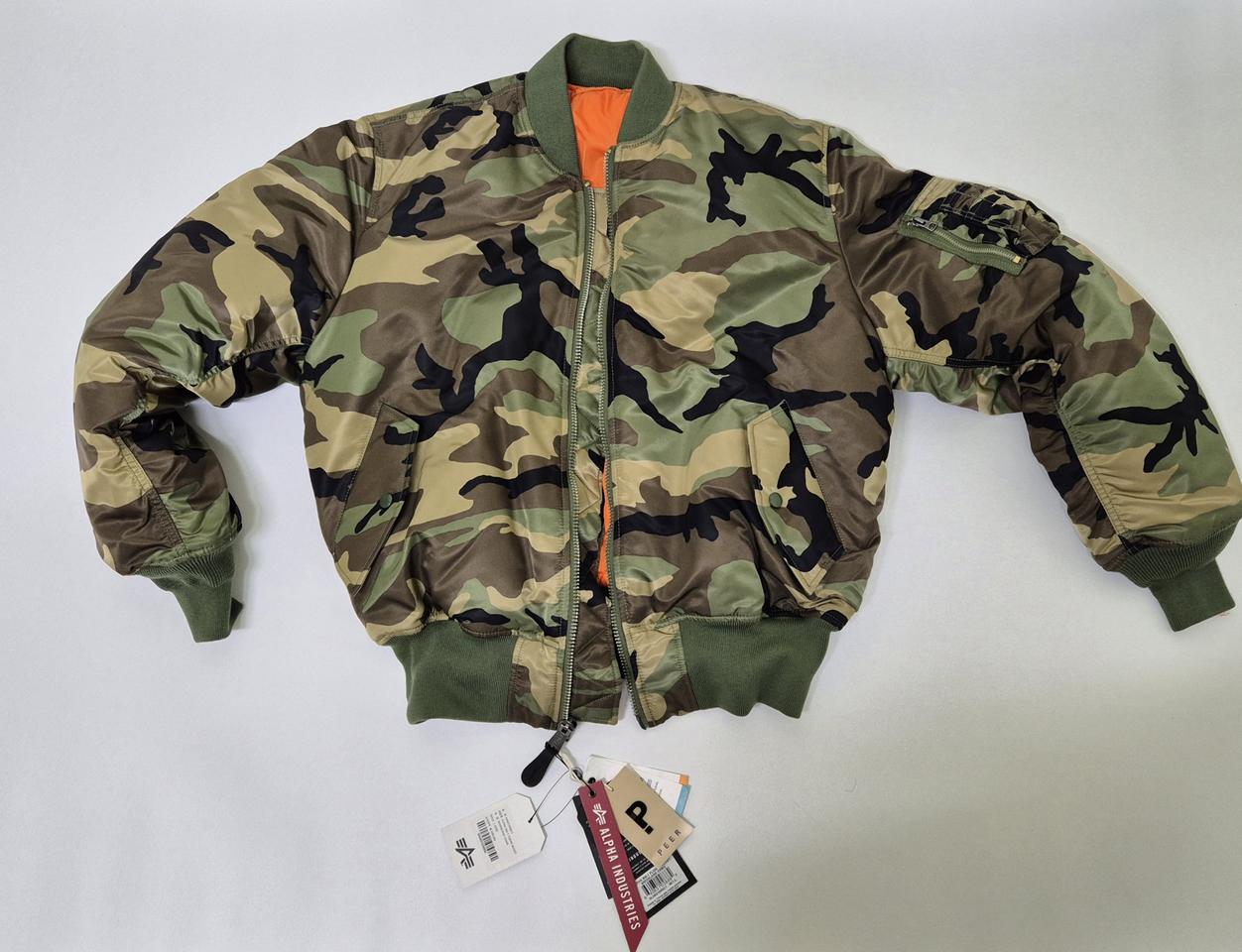 알파인더스트리 MA-1 항공 점퍼 (새제품)