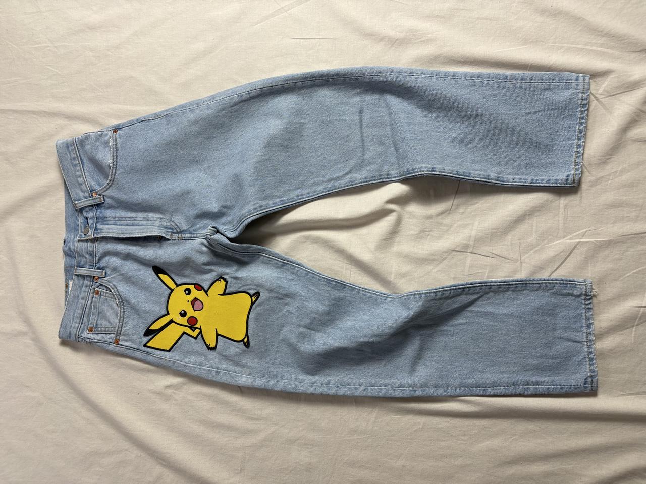 Levis x Pokemon 리바이스 25주년 551z 데님팬츠 W30