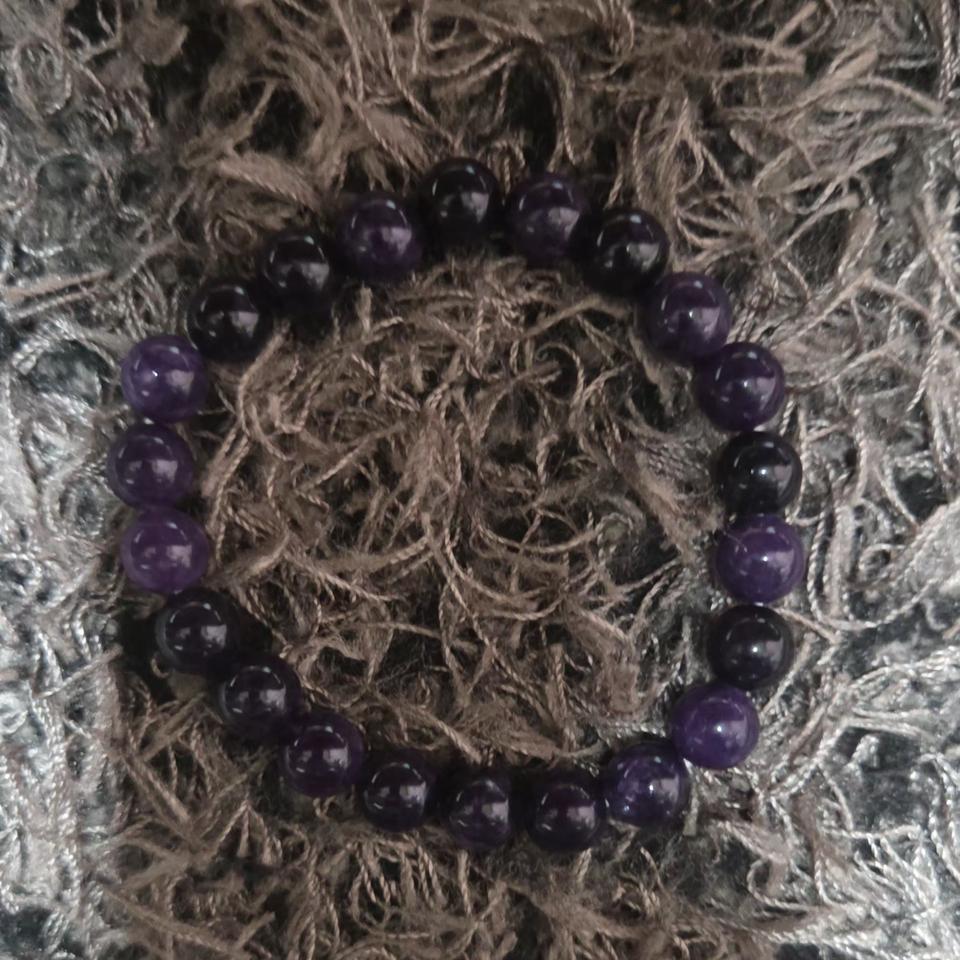 자수정천연밴드형팔찌