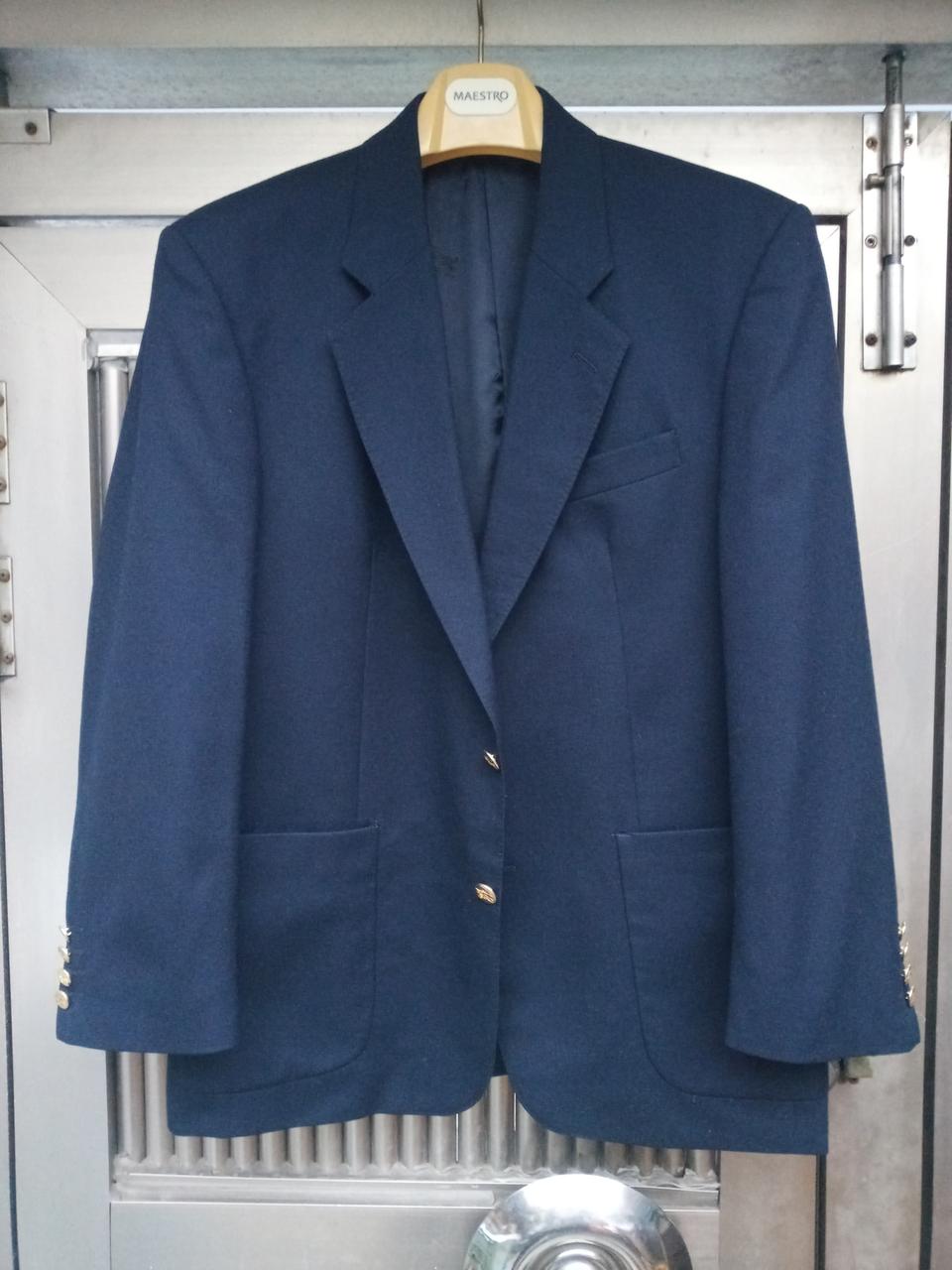 정품 버버리 남성 네이비 울 블레이저 자켓 105호 상태우수