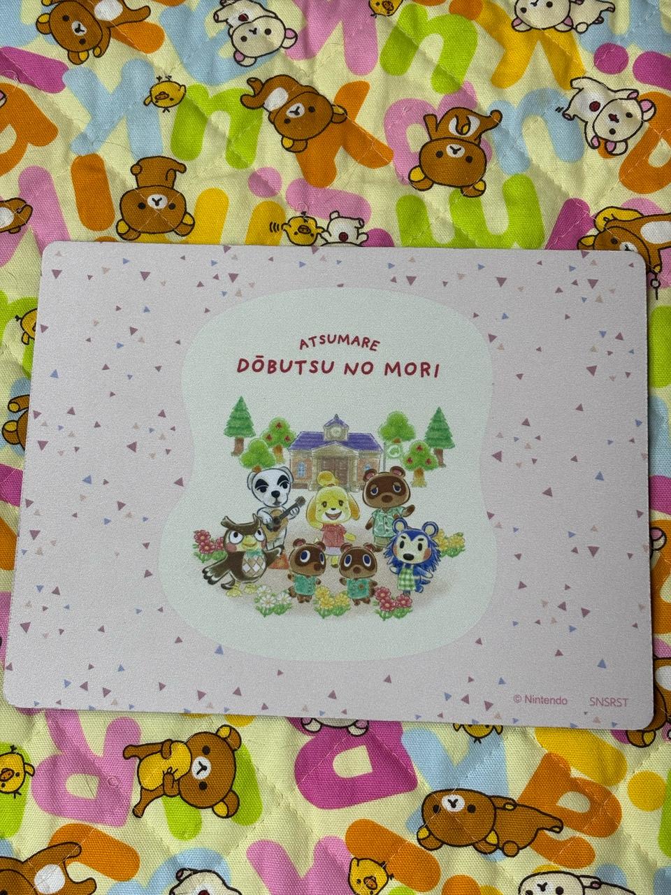 동물의숲 마우스패드 [일본정품 새상품]