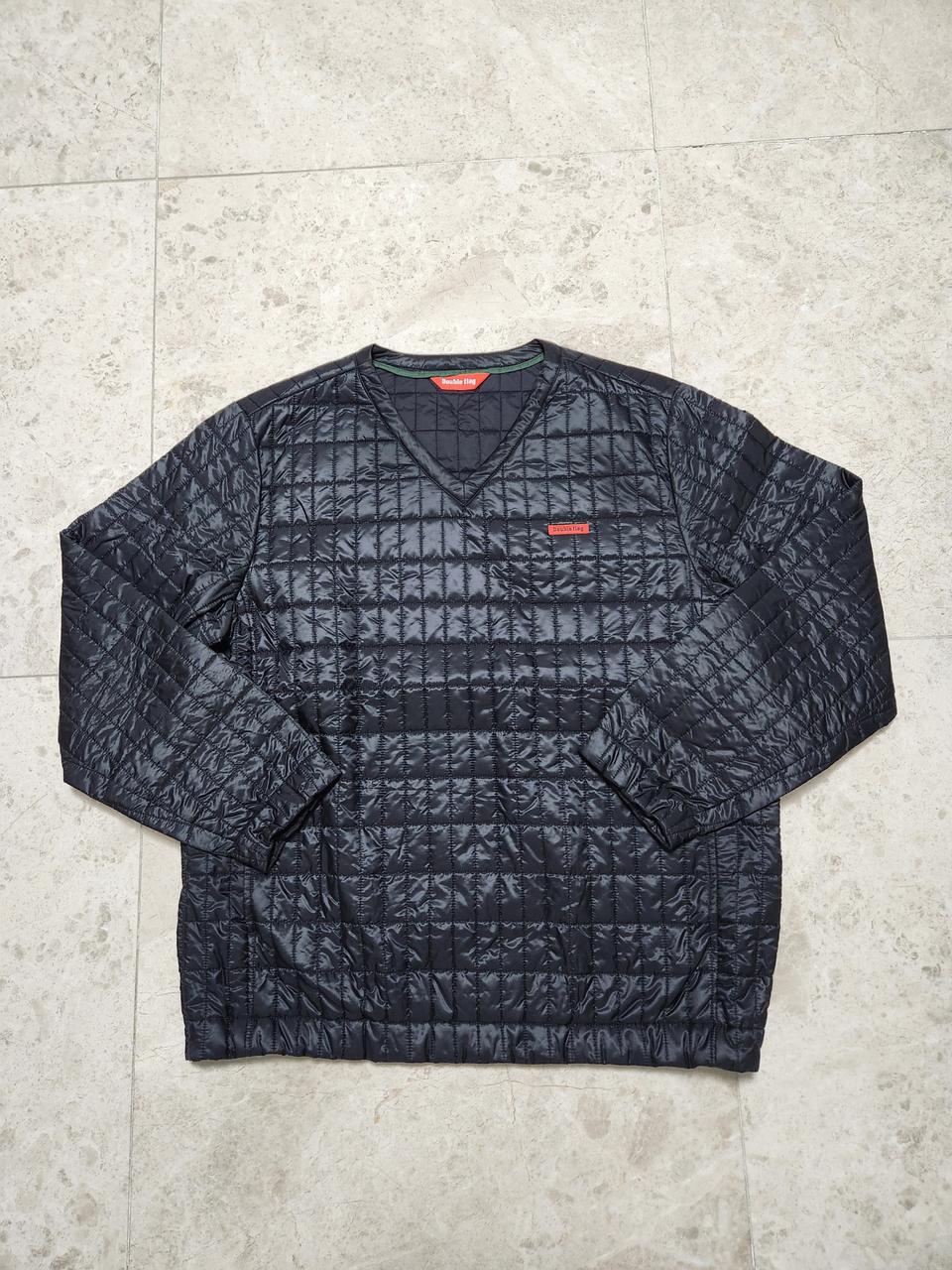 더블플래그 경량 V넥 패딩 풀오버(110)