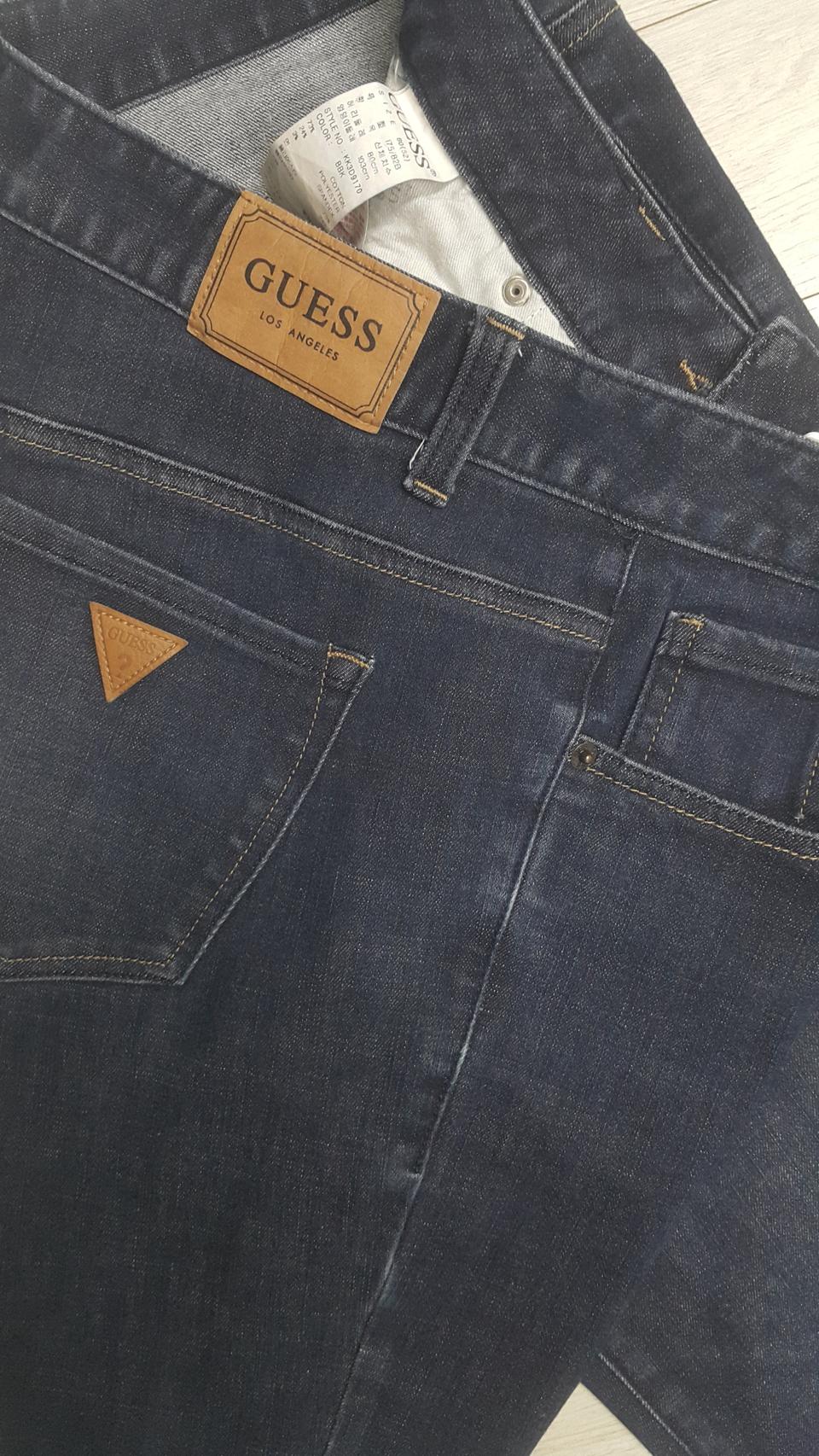 게스(사방스판) 워싱청바지 32인치(No.799)S급! 드라이완료!