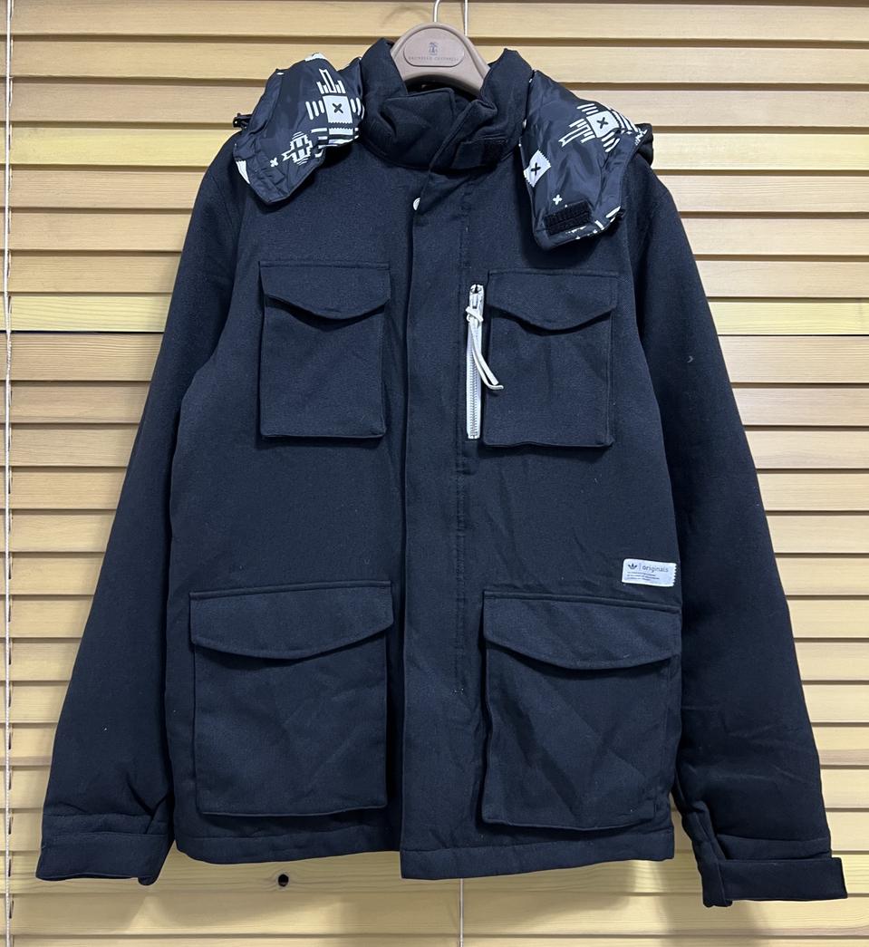 아디다스오리지날 남여공용 덕다운 후드패딩점퍼