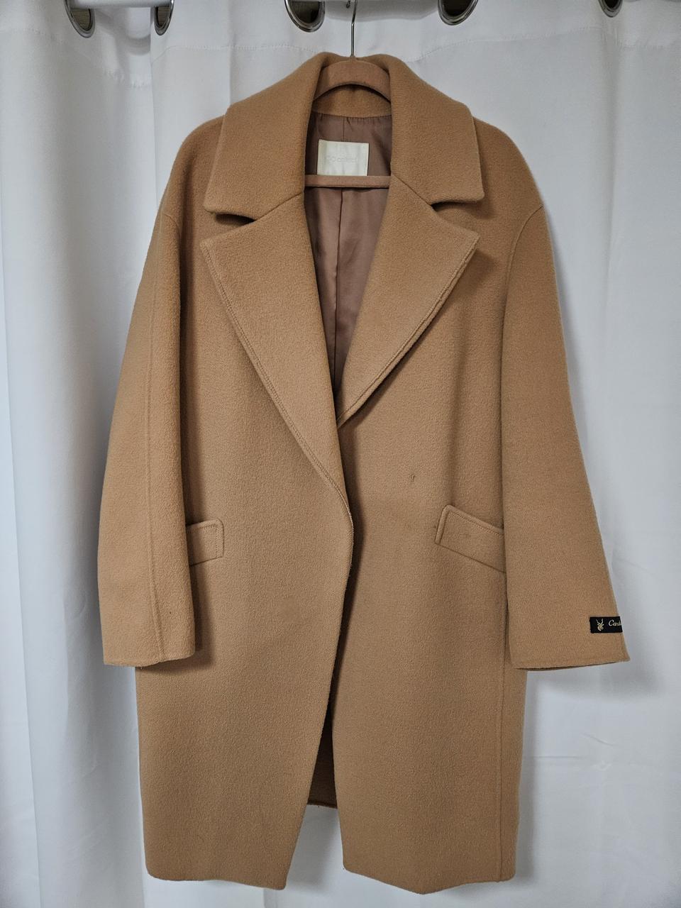 cc콜렉트 캐시미어 코트 66사이즈