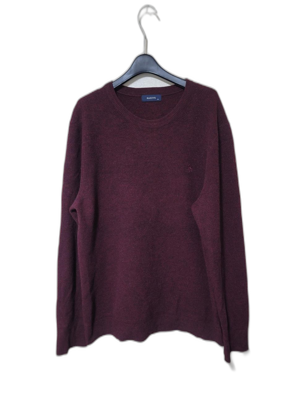 헤지스 버건디 니트