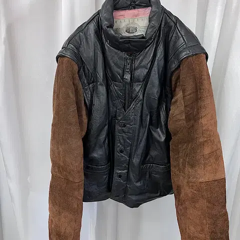 HARAJUKU MOTHER 다운 가죽 자켓 (L)