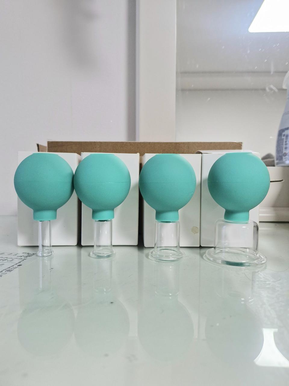 미사용-얼굴&바디 유리부황마사지기(탄력리프팅)