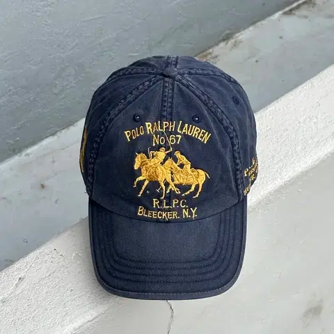 [F] 폴로 랄프로렌 블리커 뉴욕 빈티지 볼캡 모자