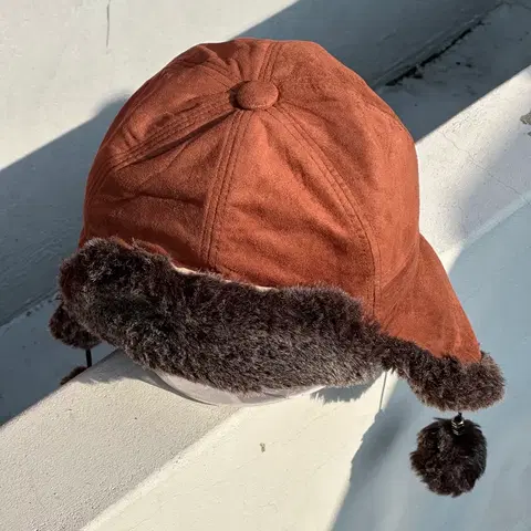 [S-M] 빈티지 스웨이드 트래퍼햇 모자