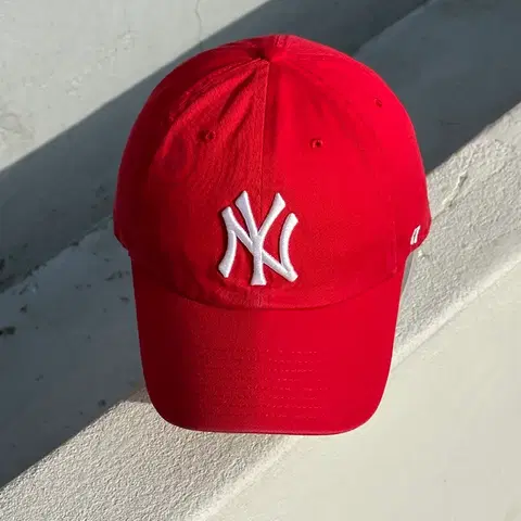[F] 47브랜드 뉴욕양키스 레드 볼캡 모자
