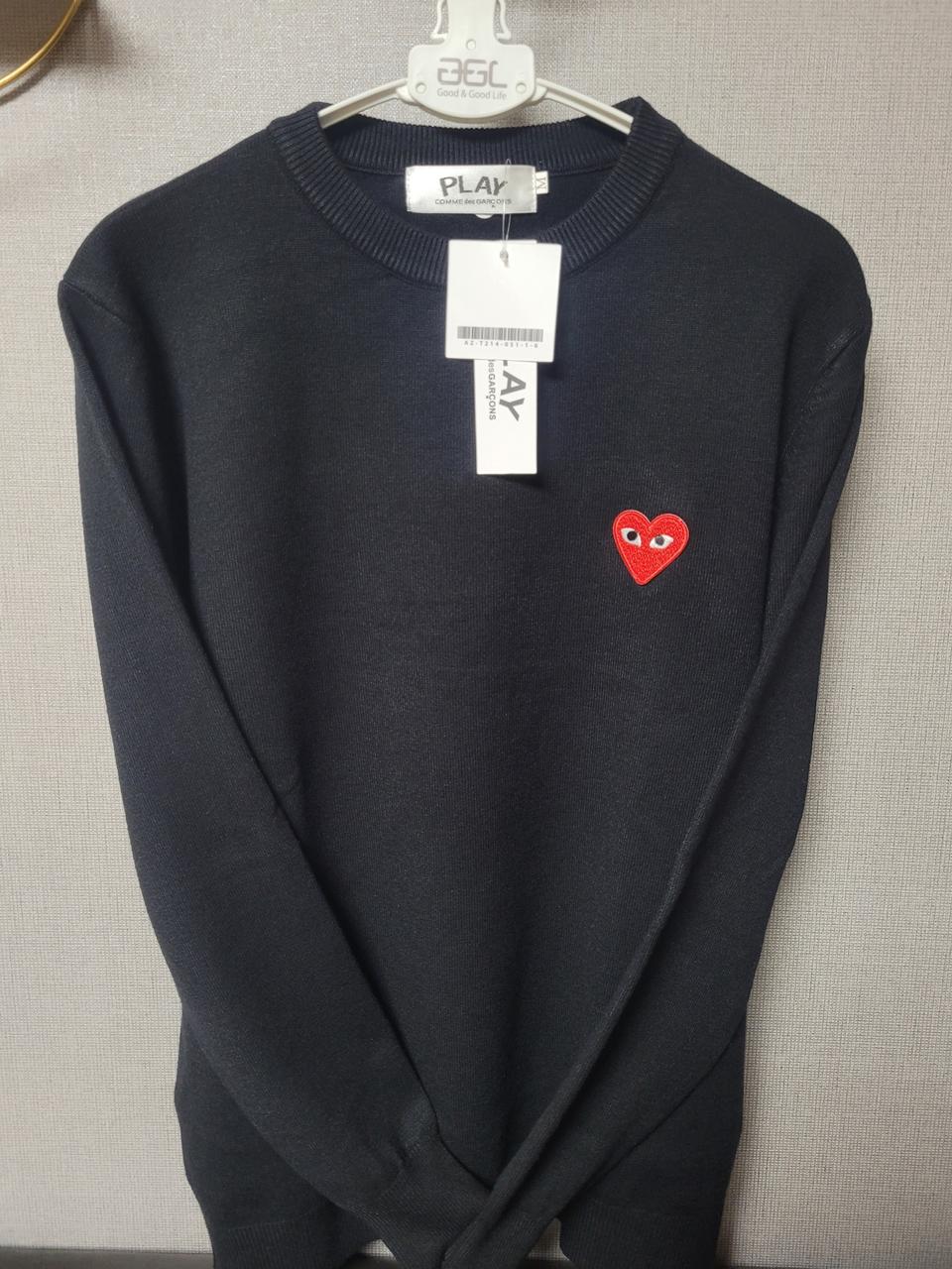 꼼데가르송 여성 스웨터 티셔츠