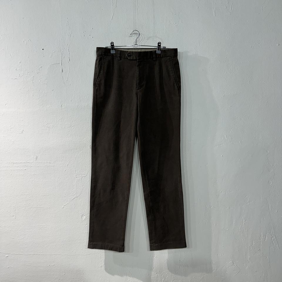 브룩스브라더스 브라운 치노팬츠 면바지 32