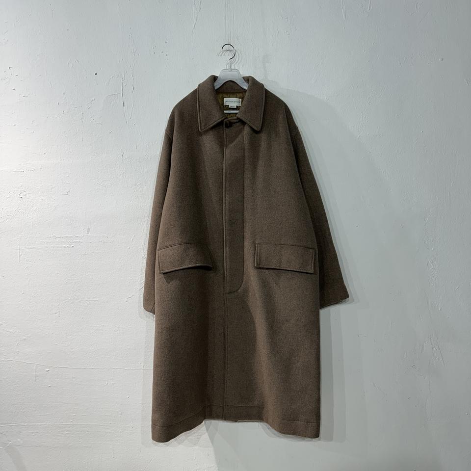 라퍼지스토어 울 오버핏 롱코트