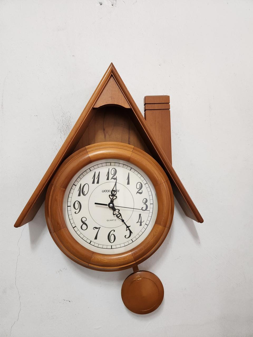 인테리어소품  원목 벽걸이  시계