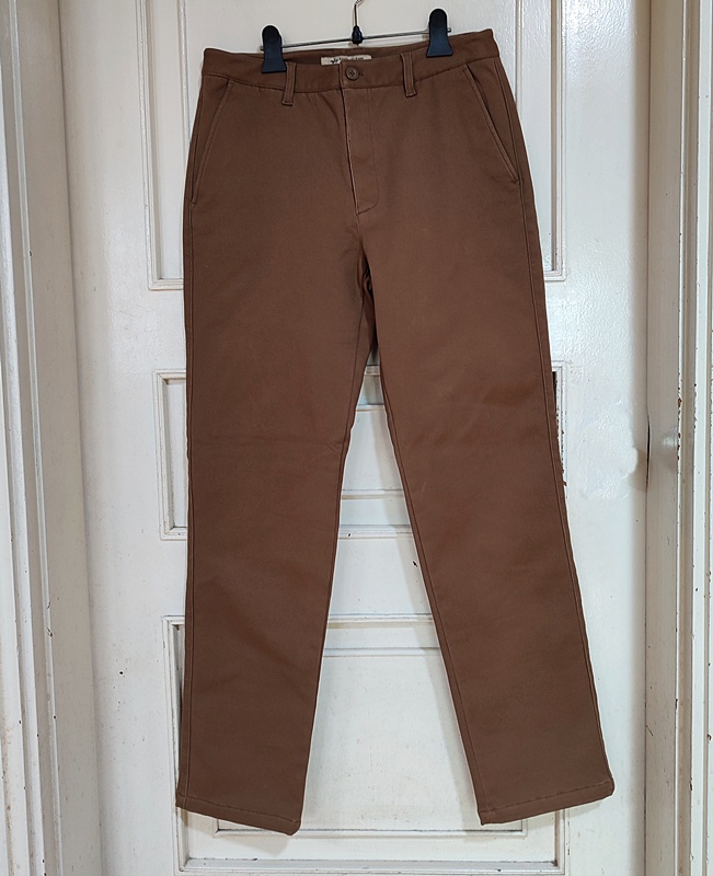 두꺼운 면바지31 베이지 남성 도톰기모 본딩 겨울바지 청바지 새상품