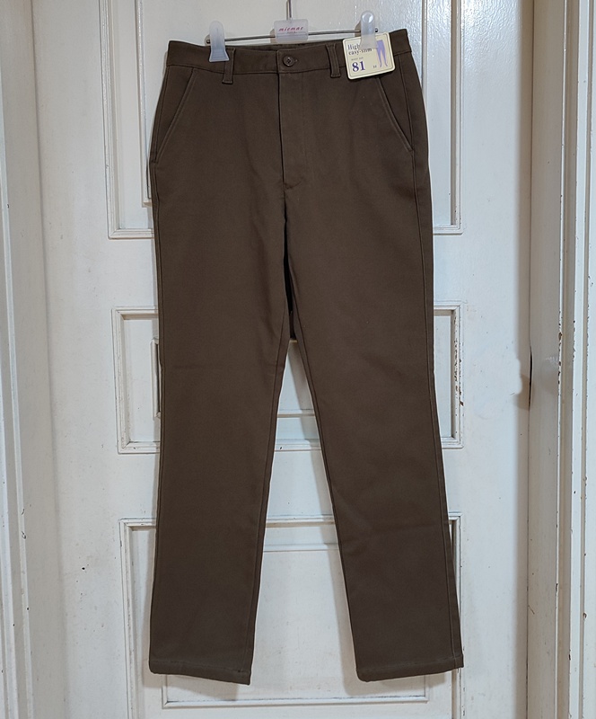 겨울본딩면바지31 브라운 남성 도톰기모 본딩 겨울바지 청바지 새상품