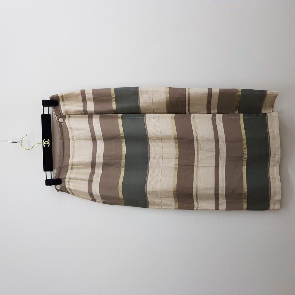 막스마라 스트라이프 랩 스커트 70-96사이즈 (택달린 새제품)