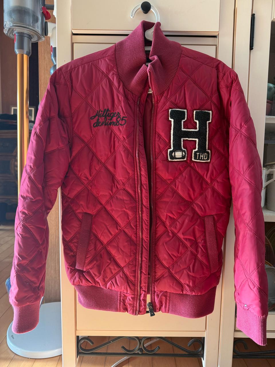 타미힐피거 퀼팅점퍼(아동164, 여성55사이즈)