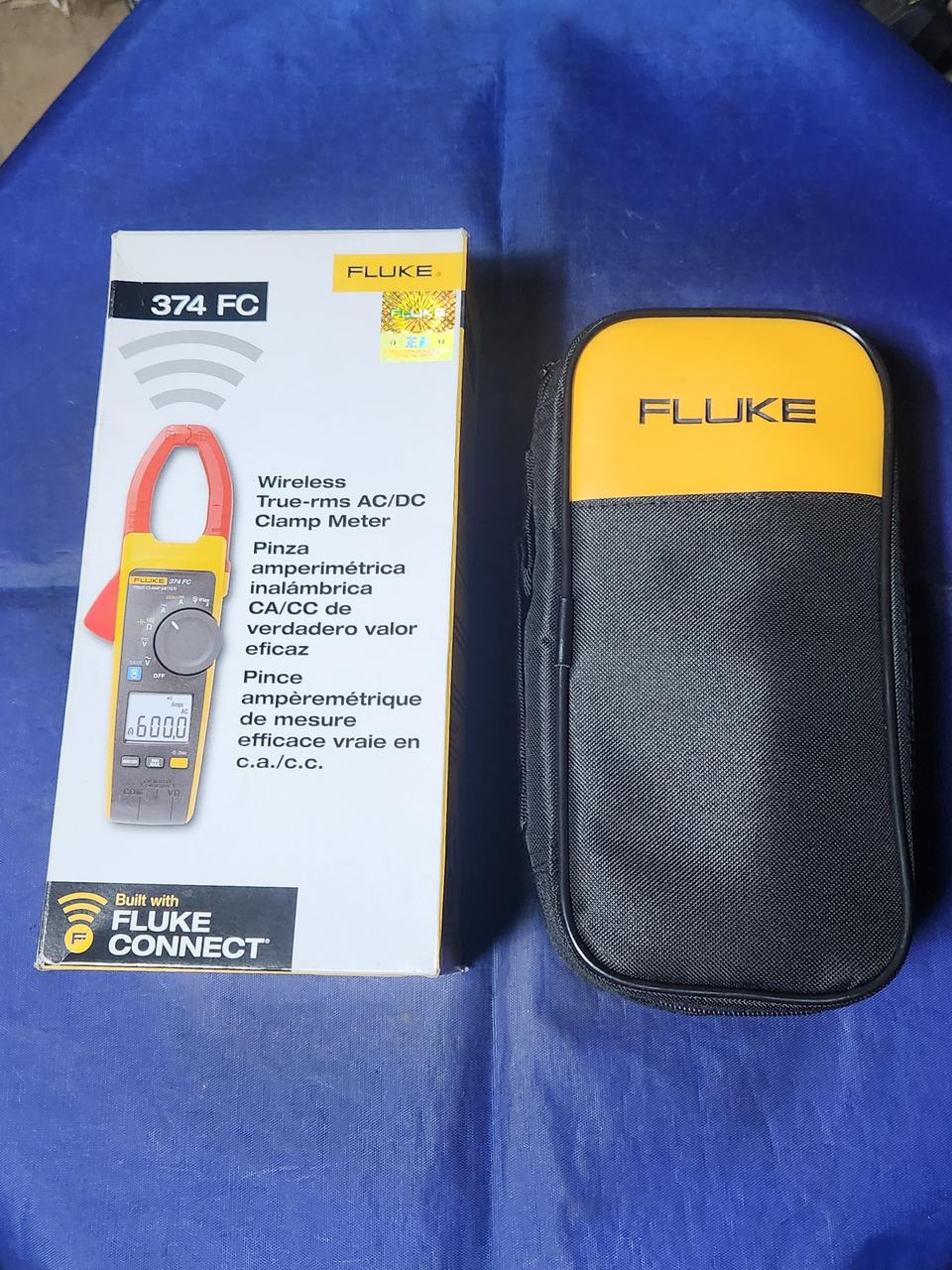 플루크 374FC 클램프테스터 A급 팝니다