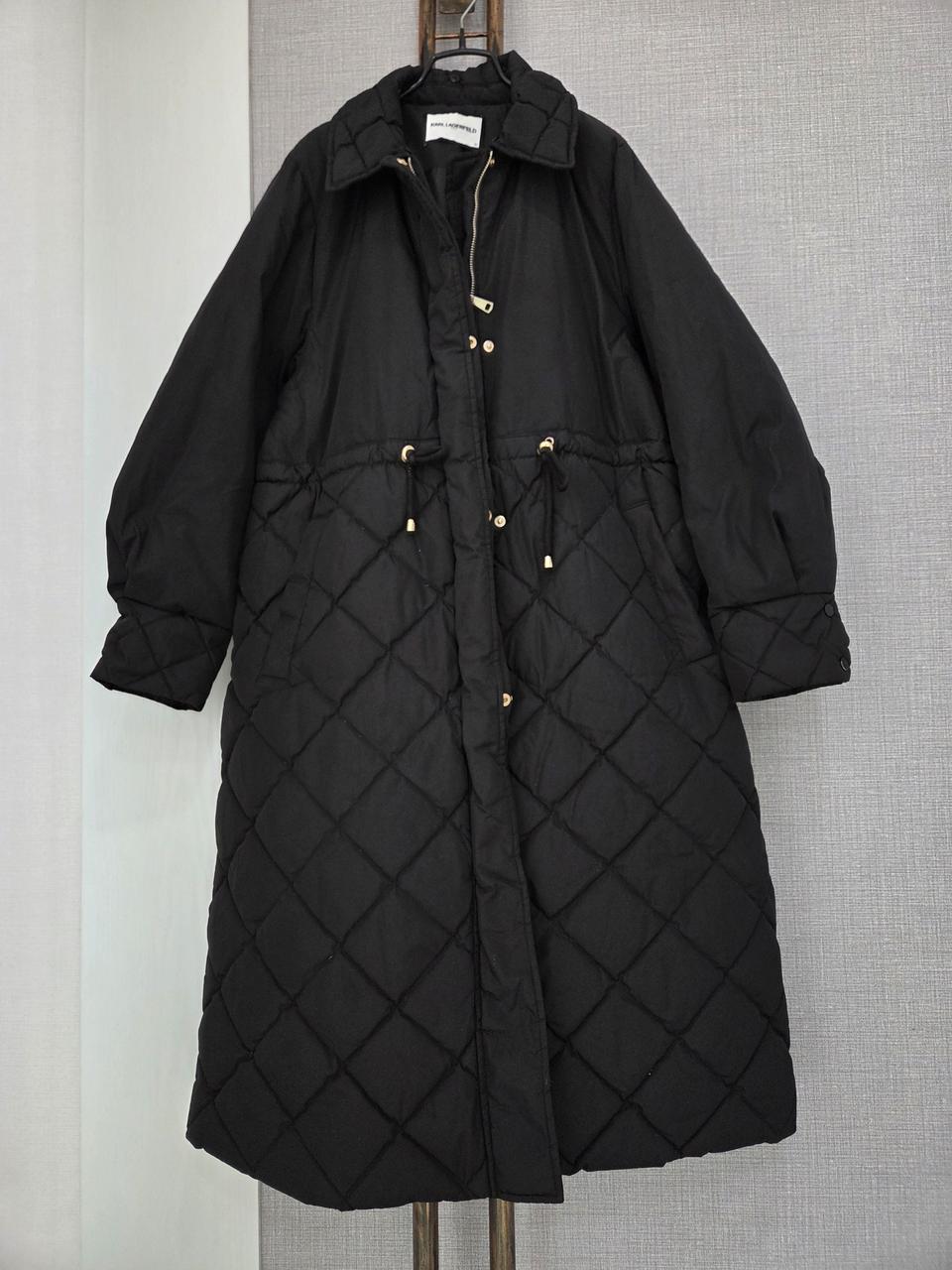 KARL LAGERFELD 거위털 롱패딩