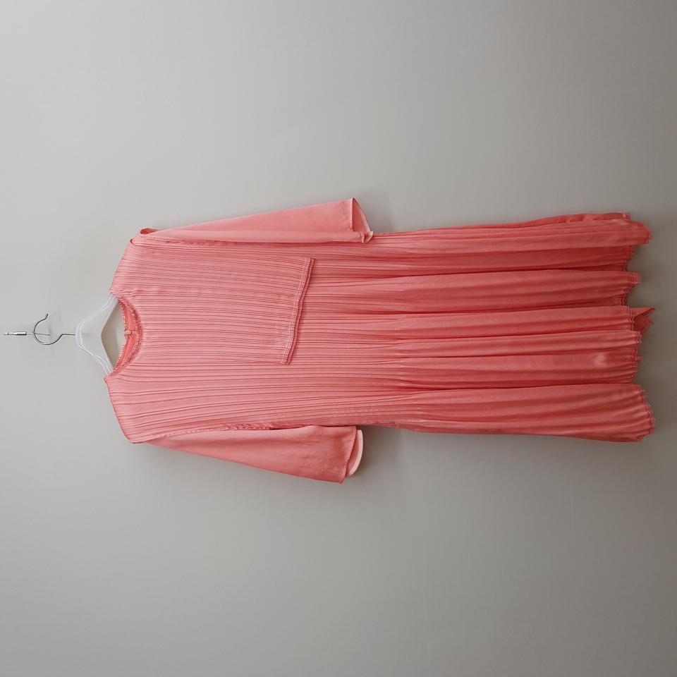 한섬 래트바이티 플리츠 믹스 텍스처 롱 원피스 82-94-160사이즈