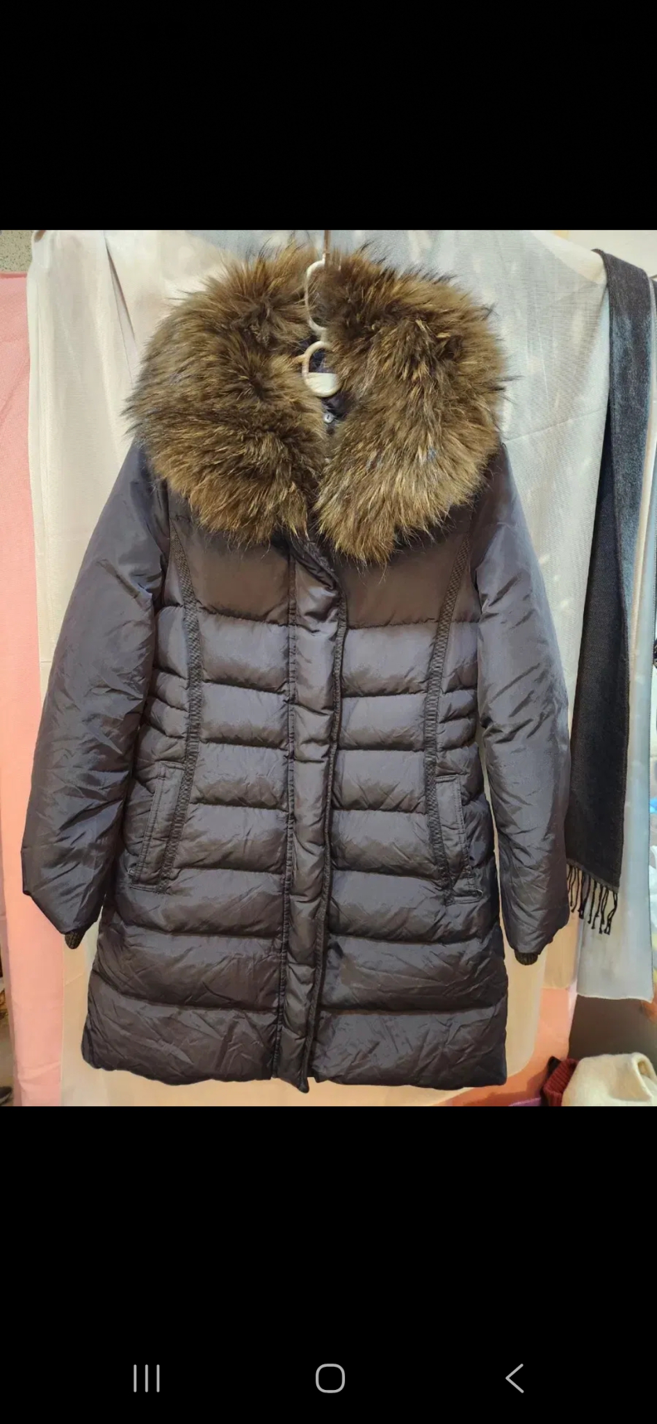 95)빈폴 여 구스 롱패딩