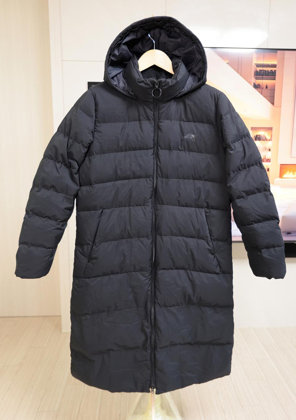 노스페이스 구스다운 롱패딩 여성용 