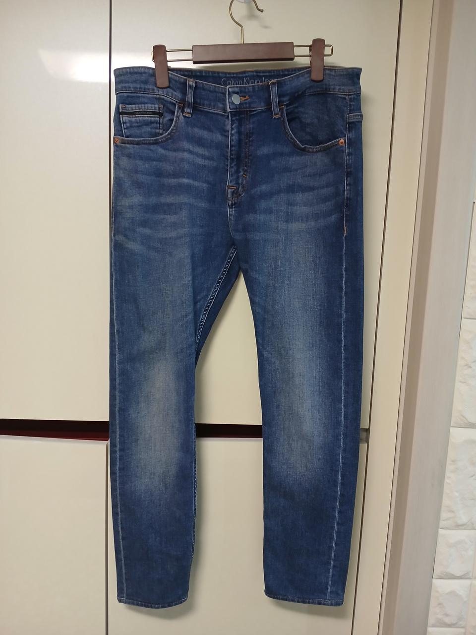 캘빈클라인 진청 데님 청바지  32